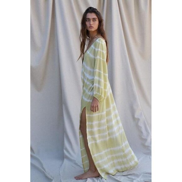 NEW JEN’S PIRATE BOOTY SHENANDOAH KAFTAN TIE DYE DRESS - Picture 2 of 4